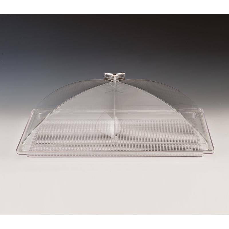 Zicco ZCP-379 Muhafaza Kabı, Polikarbon Tepsili, Akrilik Kapaklı, Şeffaf, 35x55 cm - 1