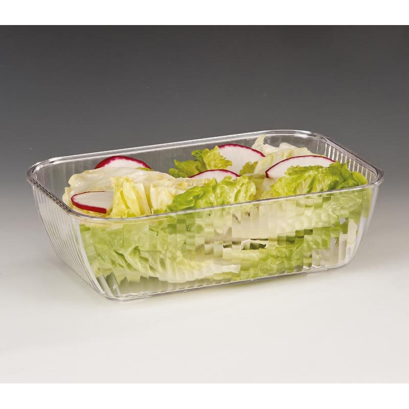 Zicco ZCP-400 Teşhir Kasesi, Polikarbon, Şeffaf, 18x27x8 cm - Zicco