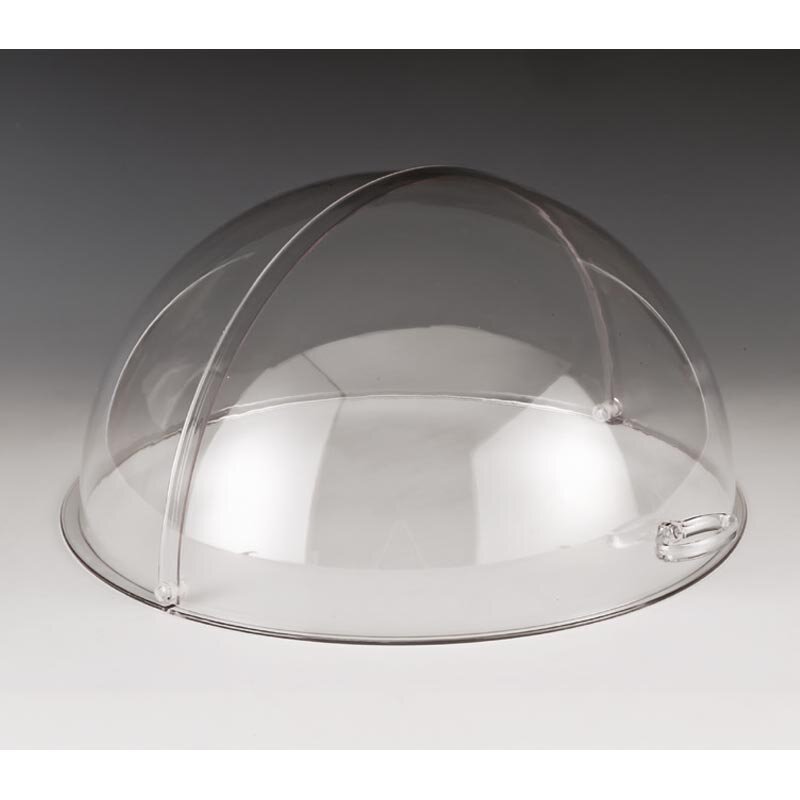 Zicco ZCP-402 Yuvarlak Rolltop Kapak, Polikarbon, Şeffaf, 32.5 cm - Zicco