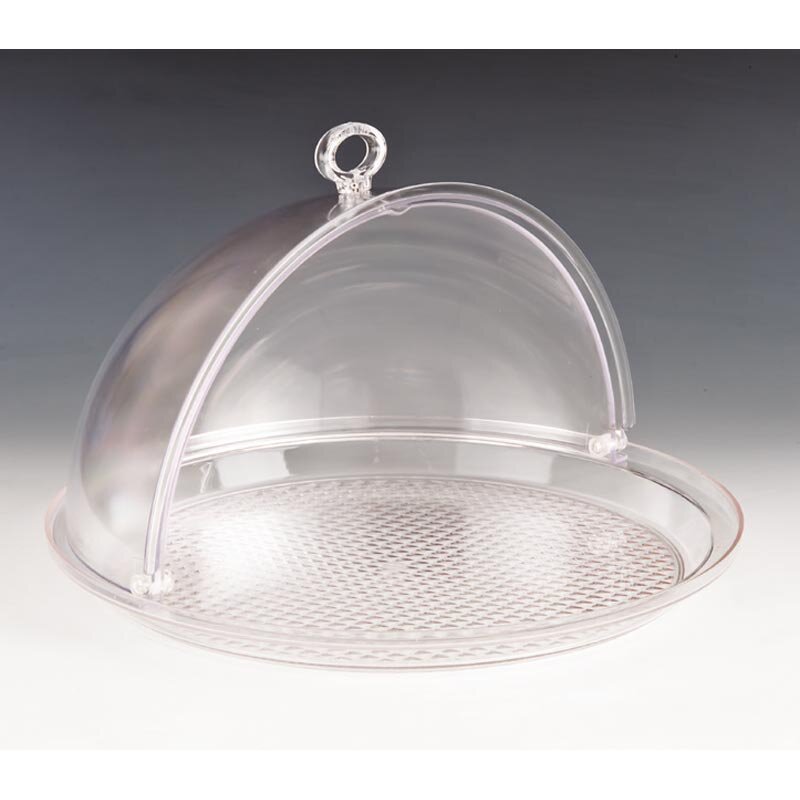 Zicco ZCP-403 Rolltop Kapaklı Polikarbon Fanus, Şeffaf, 32.5 cm - Zicco