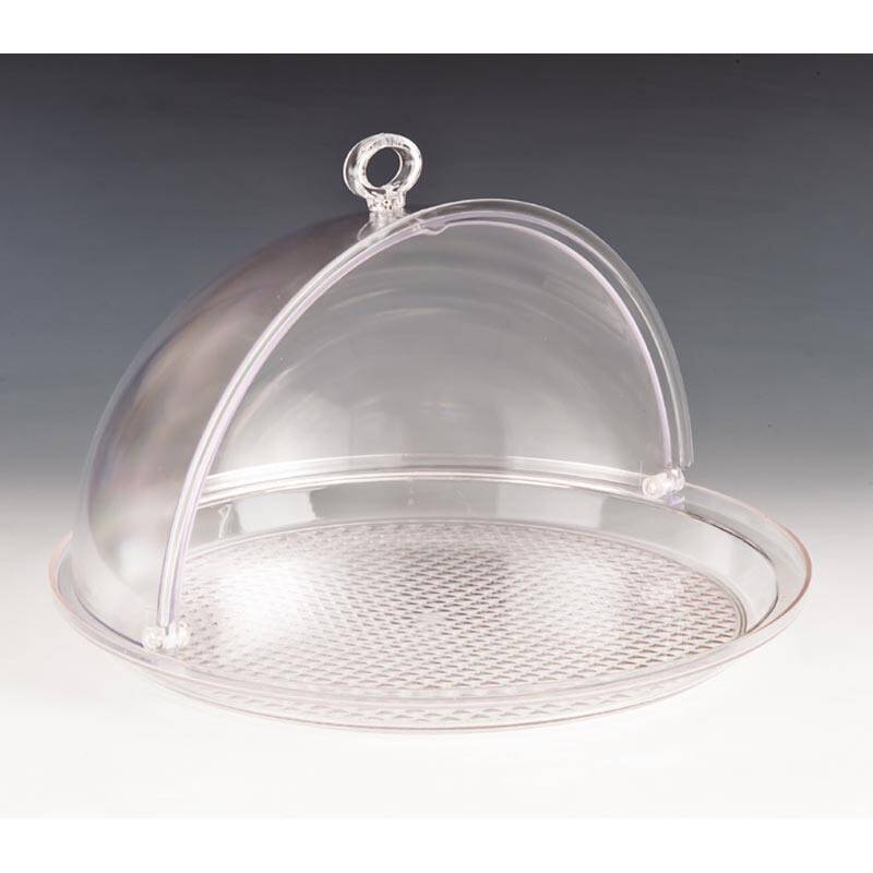 Zicco ZCP-403 Rolltop Kapaklı Polikarbon Fanus, Şeffaf, 32.5 cm - 1