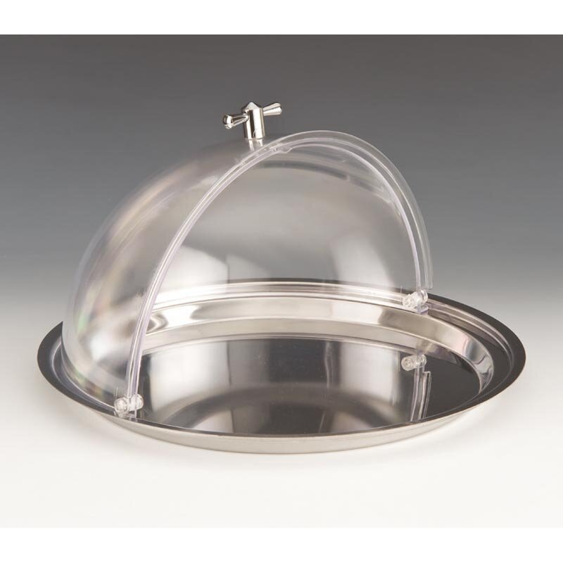 Zicco ZCP-404 Çelik Altlı Fanus, Rolltop Kapaklı, Polikarbon, 32.5 cm - Zicco