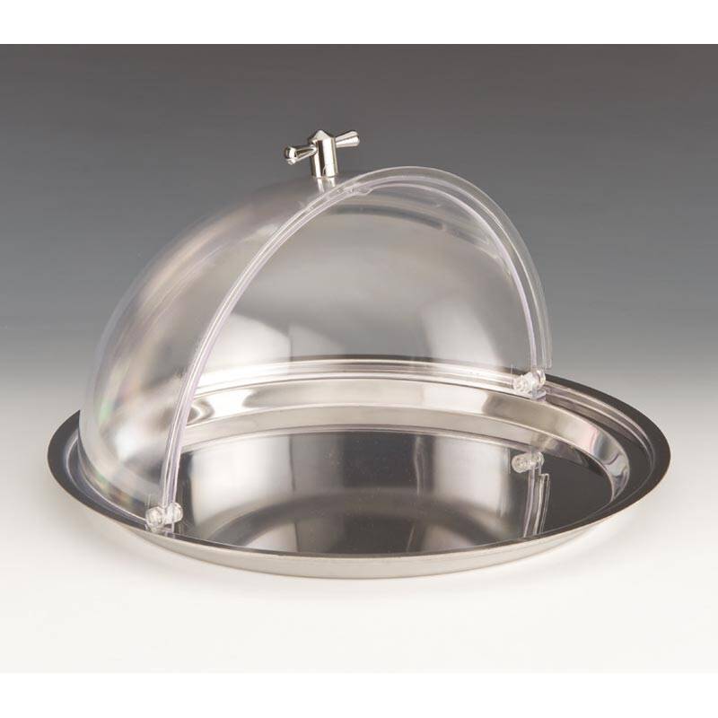 Zicco ZCP-404 Çelik Altlı Fanus, Rolltop Kapaklı, Polikarbon, 32.5 cm - 1