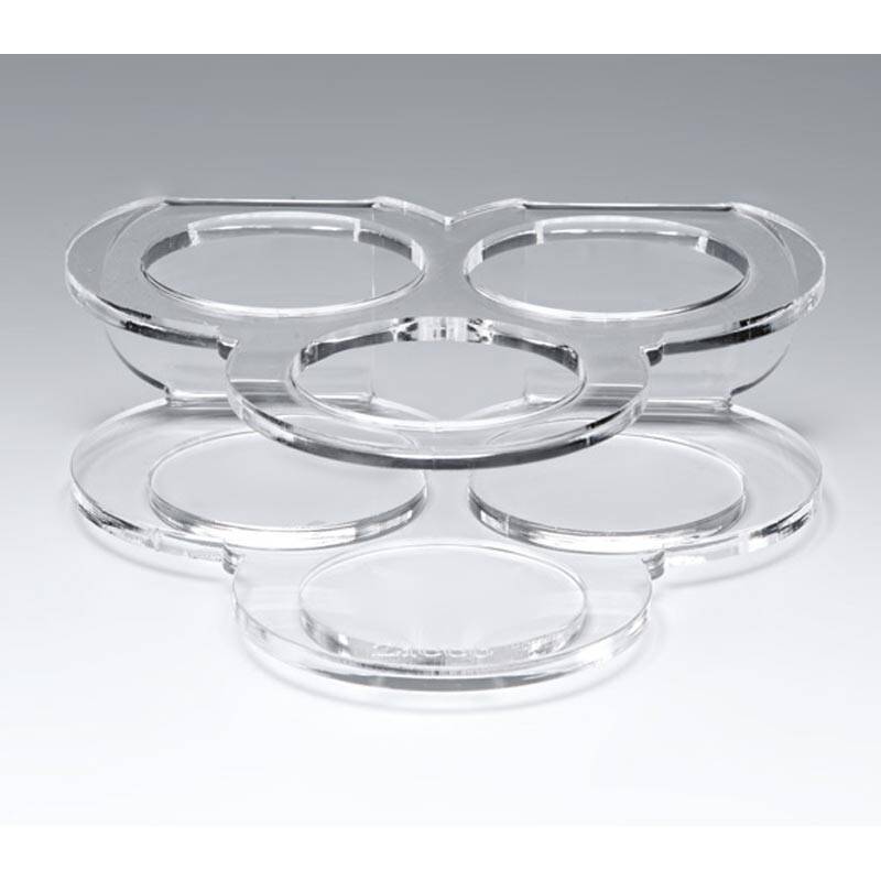 Zicco ZCP-408 Sosluk Uyumlu Papatya Tasarımlı Stand, Akrilik, 3'lü - 1