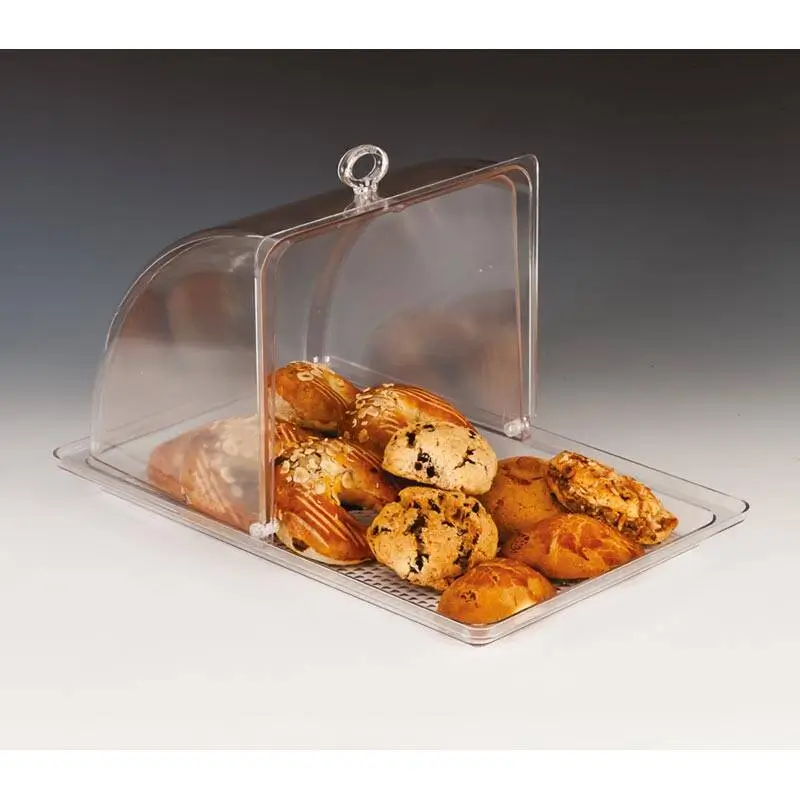 Zicco ZCP-419 Muhafaza Kabı, Rolltop Kapaklı, Polikarbon, Şeffaf, 28x43x24 cm - 1