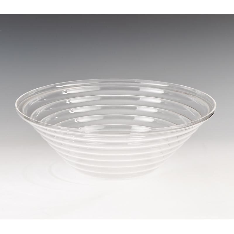 Zicco ZCP-423 Yivli Kase, Akrilik, Şeffaf, 34 cm - Zicco