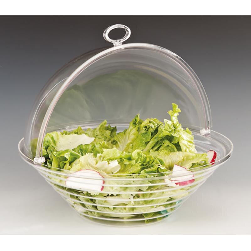 Zicco ZCP-424 Rolltop Kapaklı Fanus, Polikarbon, Şeffaf, 34 cm - Zicco