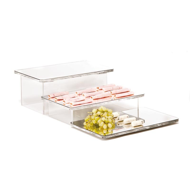 Zicco ZCP-436 Aynalı Teşhir Standı, 3 Basamaklı, 16 cm - Zicco