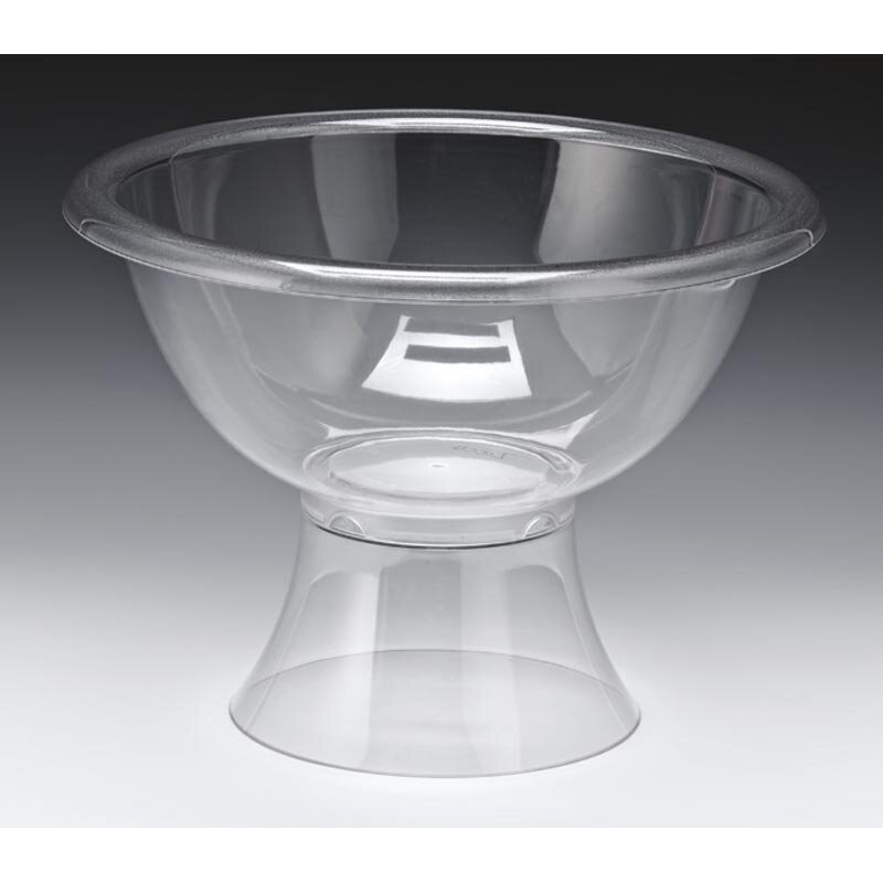 Zicco ZCP-446 Ayaklı Teşhir Kasesi, Polikarbon, Şeffaf, 35 cm - Zicco