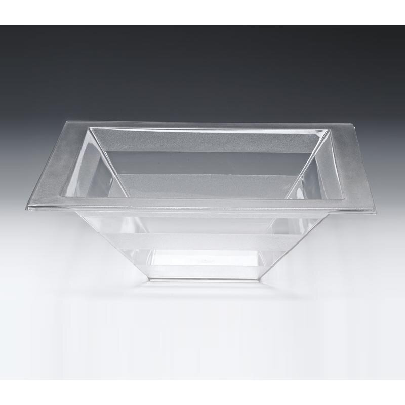 Zicco ZCP-471 Teşhir Kasesi, Polikarbon, Şeffaf, 44.5x44.5x15.5 cm - Zicco