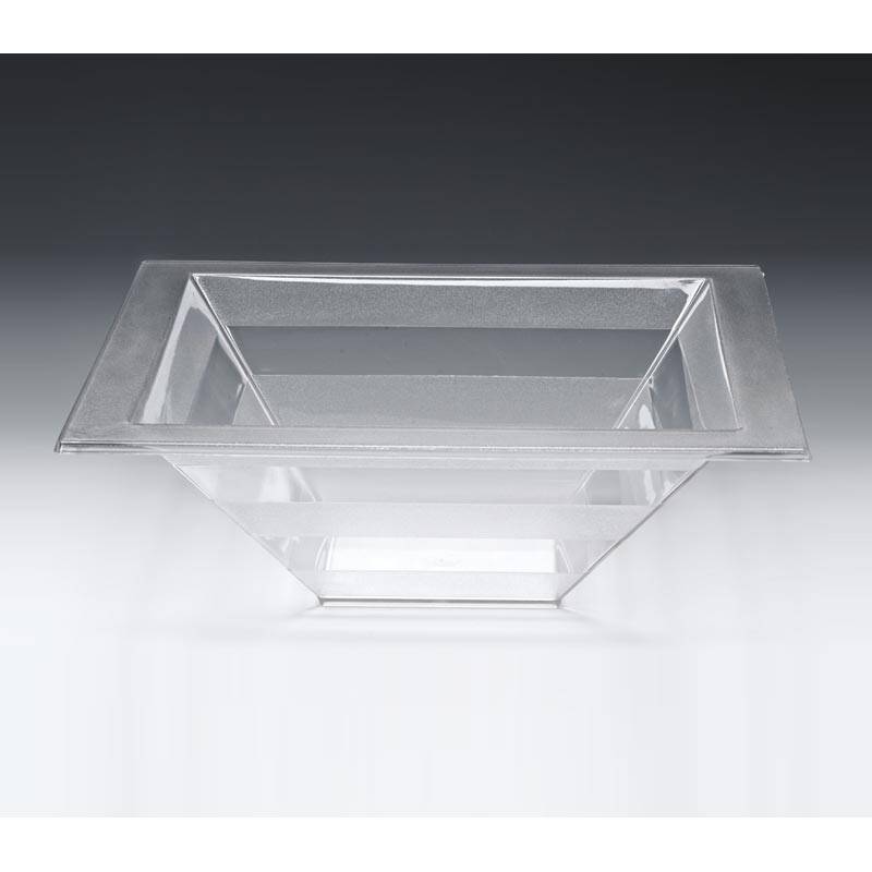 Zicco ZCP-471 Teşhir Kasesi, Polikarbon, Şeffaf, 44.5x44.5x15.5 cm - 1