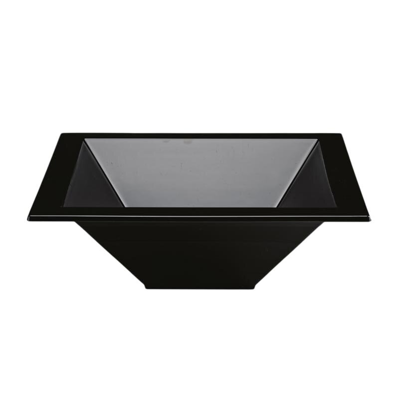 Zicco ZCP-471 Teşhir Kasesi, Polikarbon, Siyah, 44.5x44.5x15.5 cm - Zicco