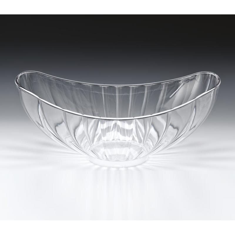 Zicco ZCP-472 Gondol Teşhir Kase, Polikarbon, Şeffaf, 42.5x25.5 cm - Zicco