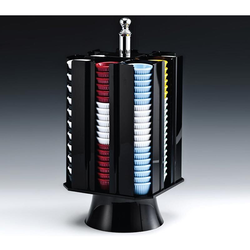 Zicco ZCP-477 Döner Sosluk Reçellik Standı, Polikarbon, Siyah, 20x20x42 cm - 3