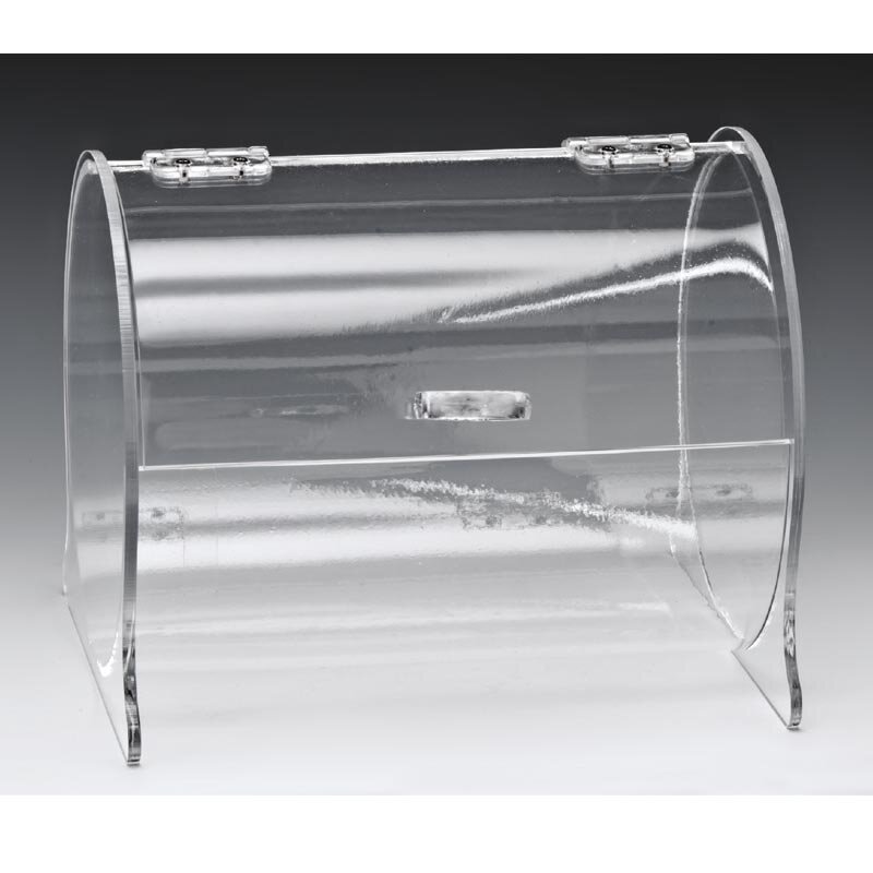 Zicco ZCP-479 Kapaklı Akrilik Muhafaza Kabı, Şeffaf, 20x24.5x20 cm - Zicco