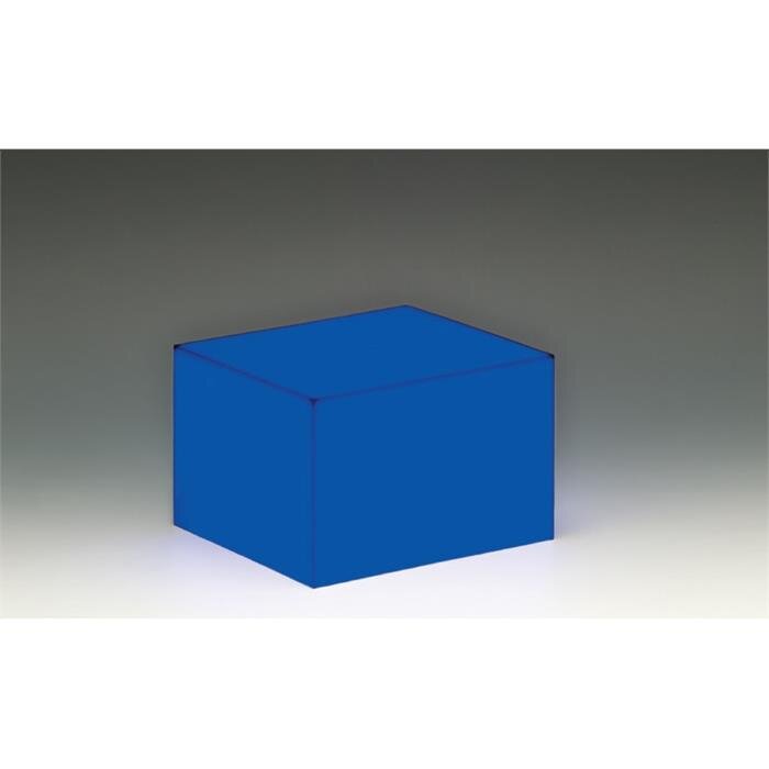 Zicco ZCP-490 Işıklı Teşhir Standı, Akrilik, Mavi, 15x15x10 cm - Zicco