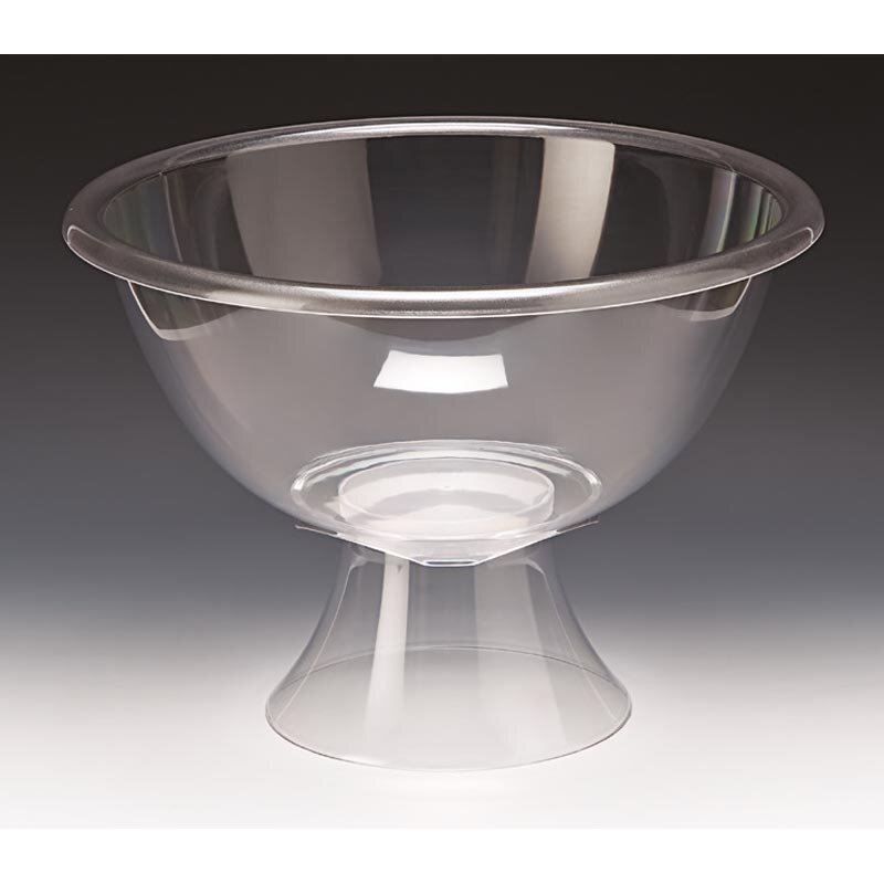 Zicco ZCP-514 Teşhir Kasesi, Ayaklı, Polikarbon, Şeffaf, 45 cm - Zicco