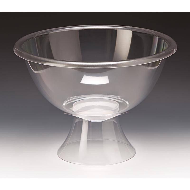 Zicco ZCP-514 Teşhir Kasesi, Ayaklı, Polikarbon, Şeffaf, 45 cm - 1