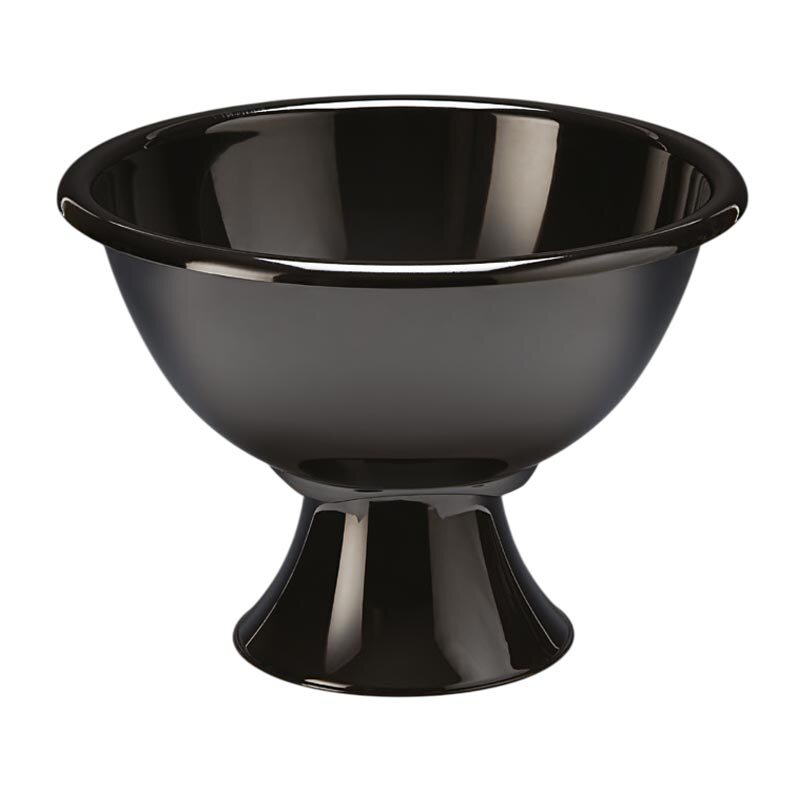 Zicco ZCP-514 Teşhir Kasesi, Ayaklı, Polikarbon, Siyah, 45 cm - Zicco