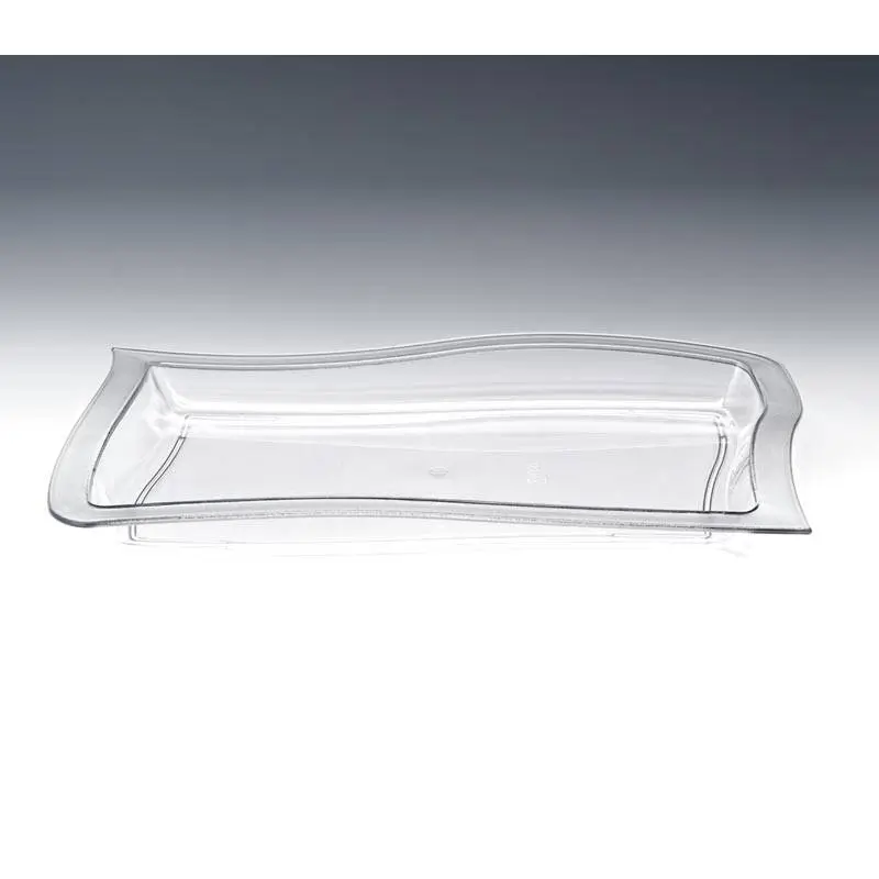 Zicco ZCP-516 Teşhir Tabağı, Polikarbon, Şeffaf, 45x30 cm - 1