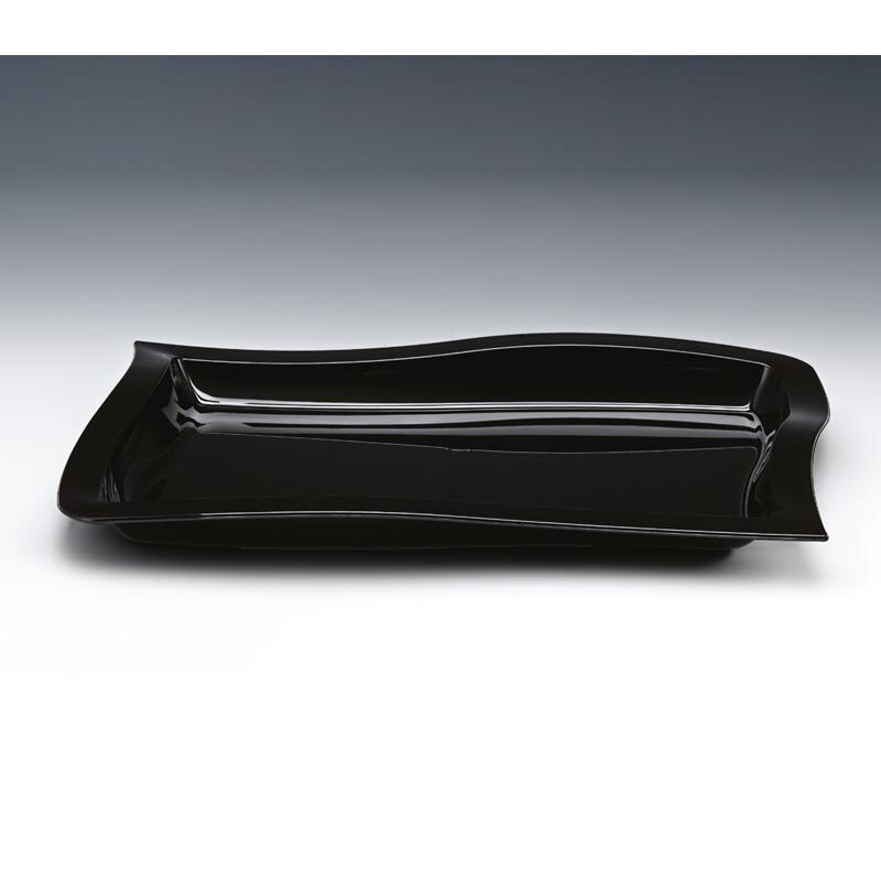 Zicco ZCP-516 Teşhir Tabağı, Polikarbon, Siyah, 45x30 cm - Zicco