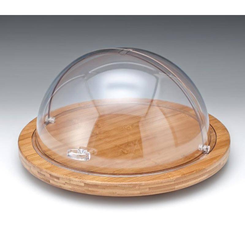 Zicco ZCP-519 Fanus, Polikarbon Rolltop Kapaklı, Ahşap Altlı, 38 cm - 1