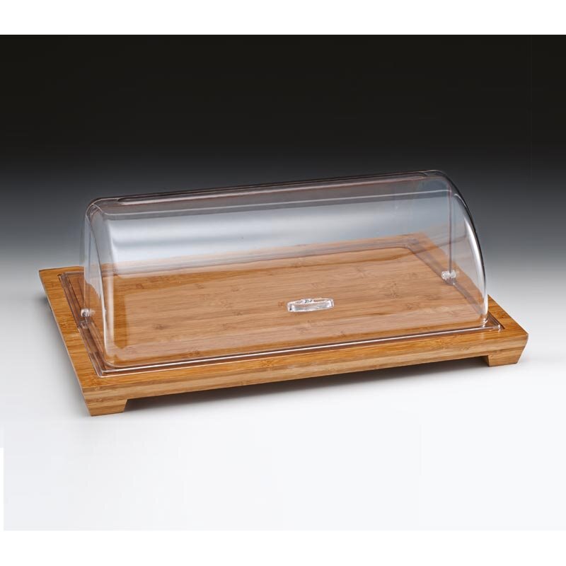 Zicco ZCP-521 Fanus, Rolltop Kapaklı, Ahşap Altlı, Polikarbon, 59x39 cm - Zicco