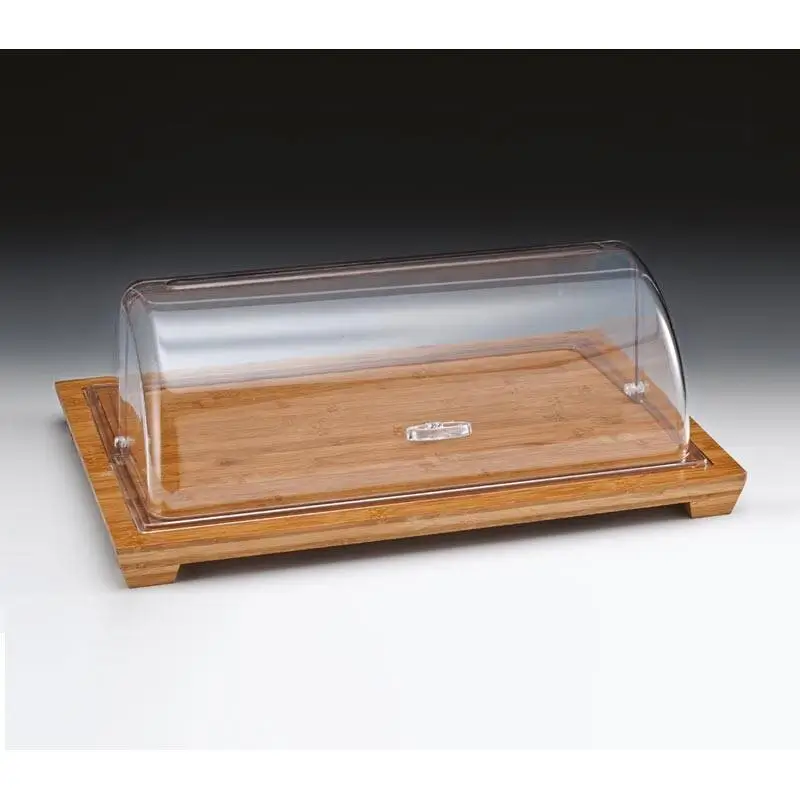 Zicco ZCP-521 Fanus, Rolltop Kapaklı, Ahşap Altlı, Polikarbon, 59x39 cm - 1