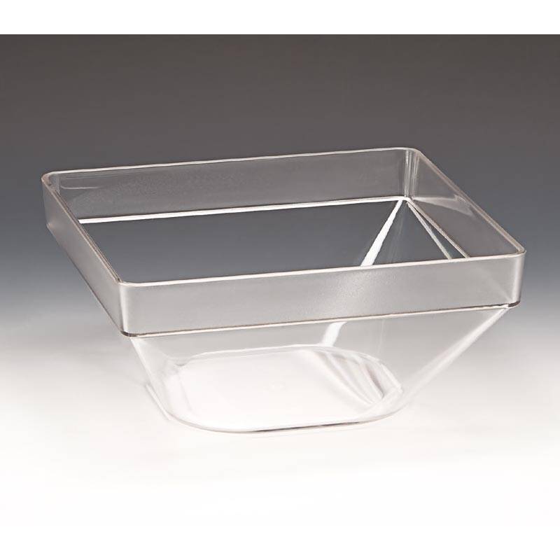 Zicco ZCP-560 Kare Kase, Polikarbon, Şeffaf, 26x26x12 cm - 1