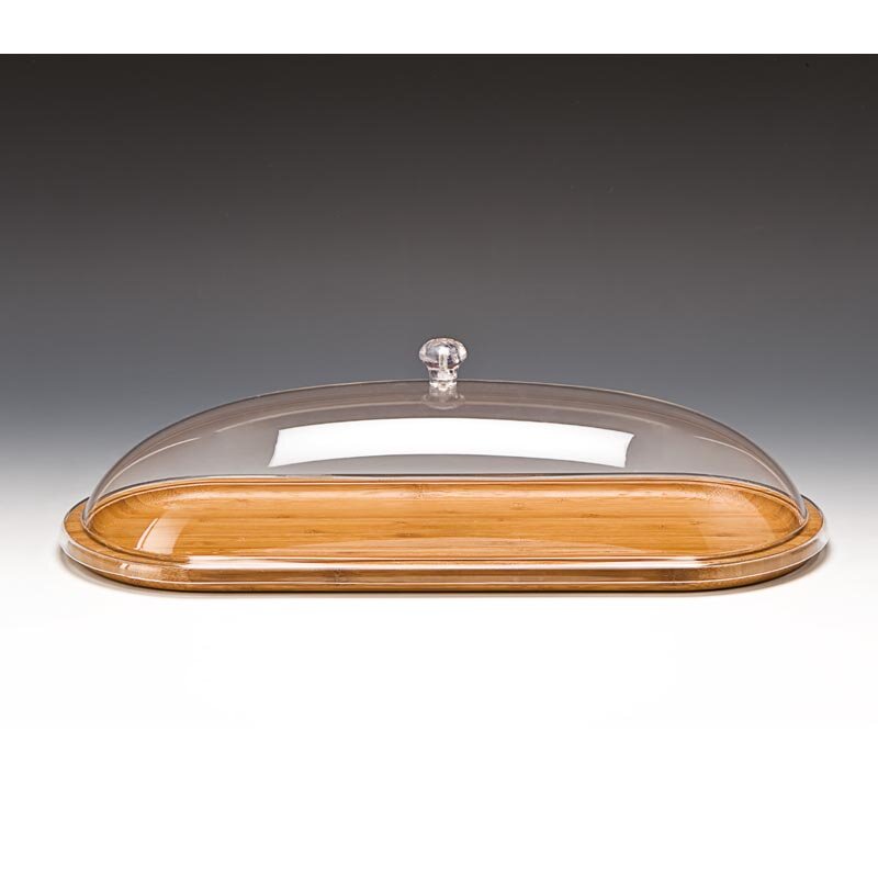 Zicco ZCP-577 Fanus, Akrilik Kapaklı, Ahşap Altlı, 48x19x13 cm - Zicco