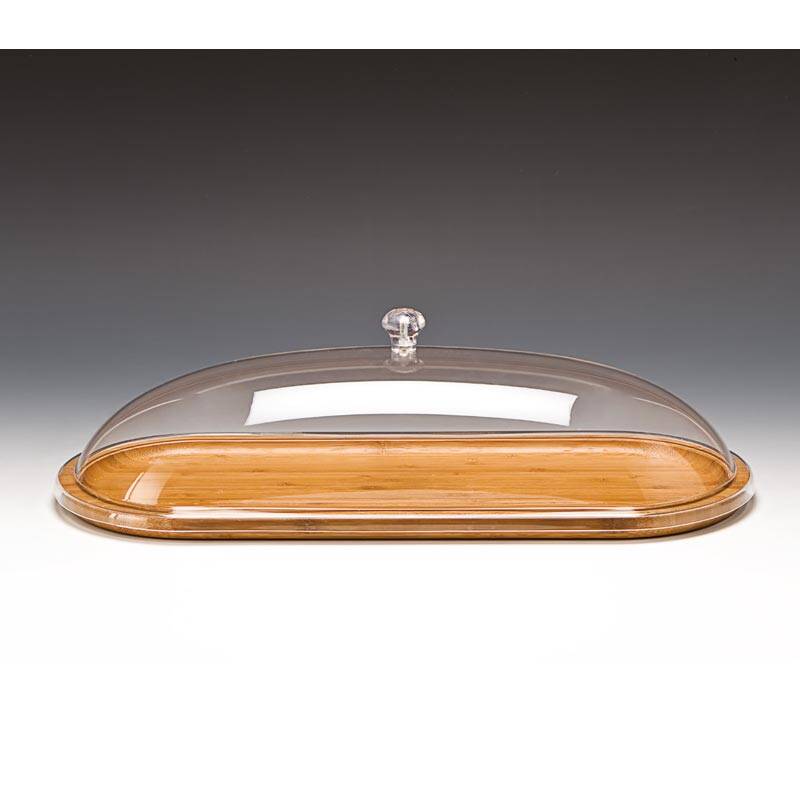 Zicco ZCP-577 Fanus, Akrilik Kapaklı, Ahşap Altlı, 48x19x13 cm - 1