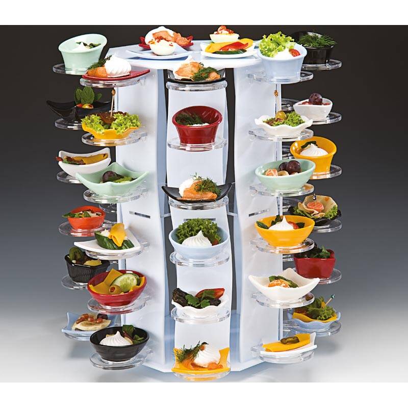 Zicco ZCP-581 Teşhir Sunum Standı, Döner Yapı, 52'li, 48x52 cm - 1