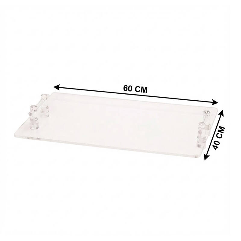 Zicco ZCP-584 Teşhir Standı, Akrilik, Şeffaf, 60x40 cm - 2