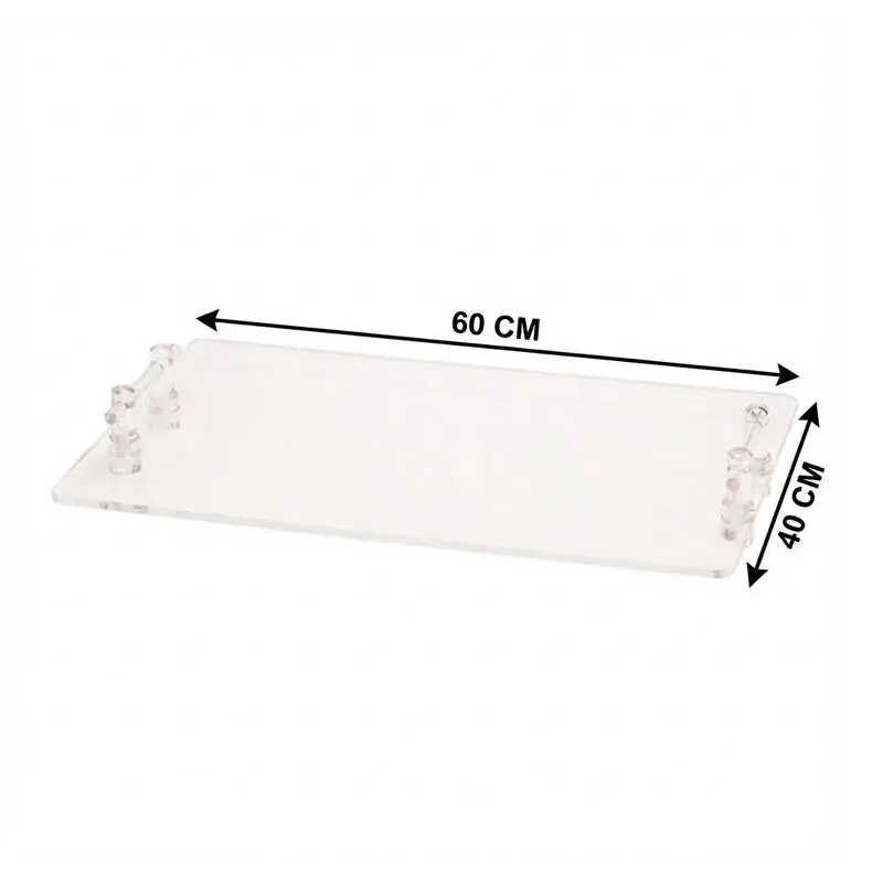 Zicco ZCP-584 Teşhir Standı, Akrilik, Şeffaf, 60x40 cm - 2