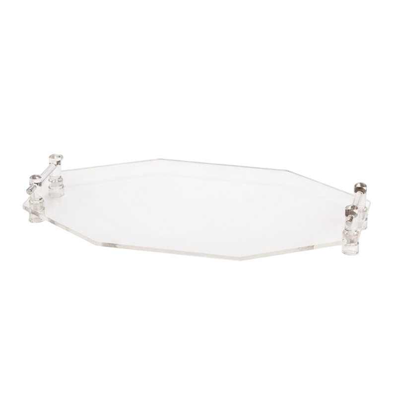 Zicco ZCP-587 Kulplu Teşhir Standı, Akrilik, Sekizgen, 60x40 - Zicco