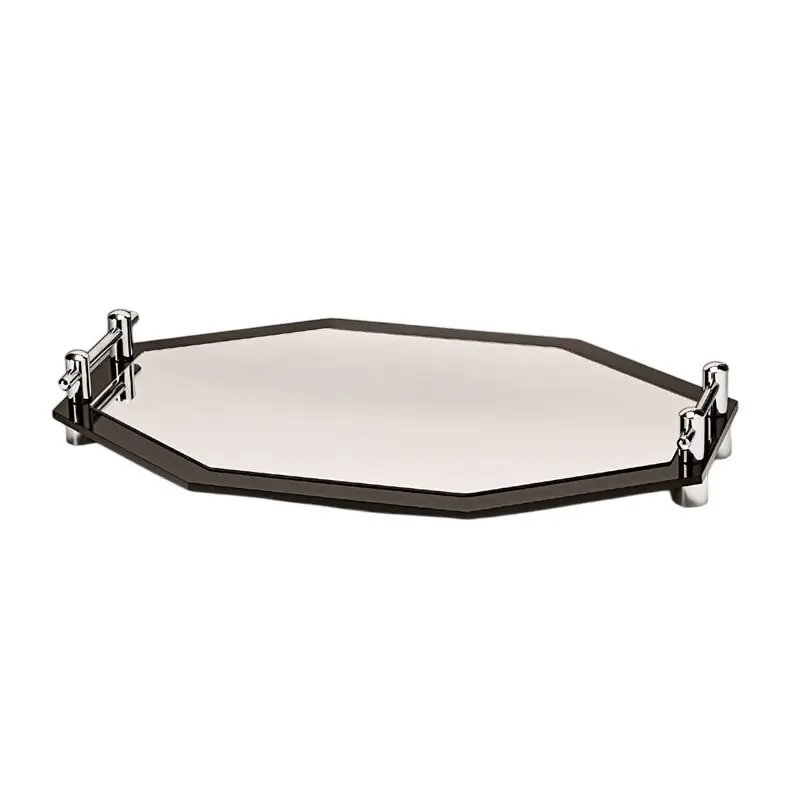 Zicco ZCP-592 Aynalı Teşhir Standı, Sekizgen, 60x40 cm - 1