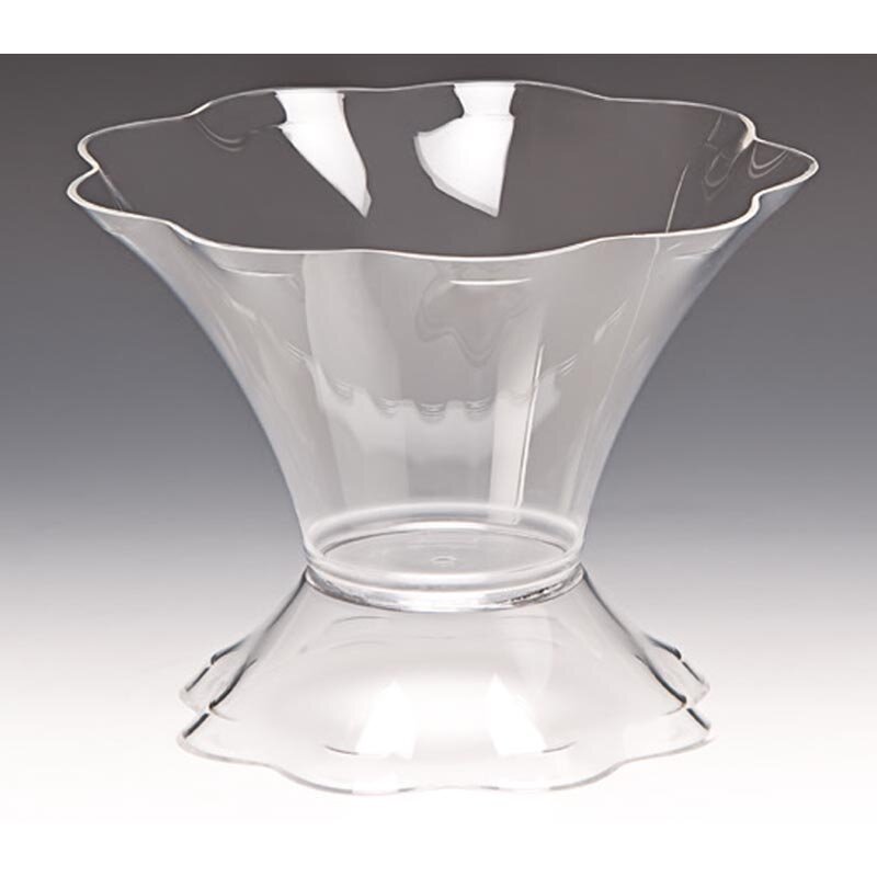 Zicco ZCP-597 Ayaklı Meyvelik, Akrilik, Şeffaf, 24x18 cm - Zicco