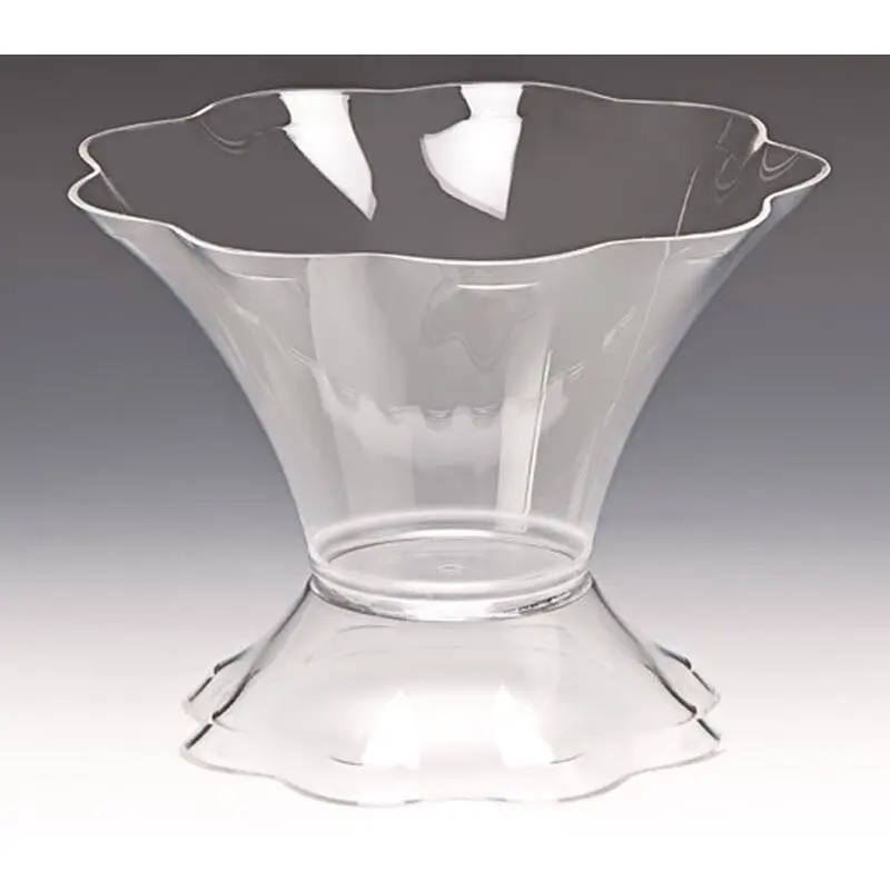 Zicco ZCP-597 Ayaklı Meyvelik, Akrilik, Şeffaf, 24x18 cm - 1