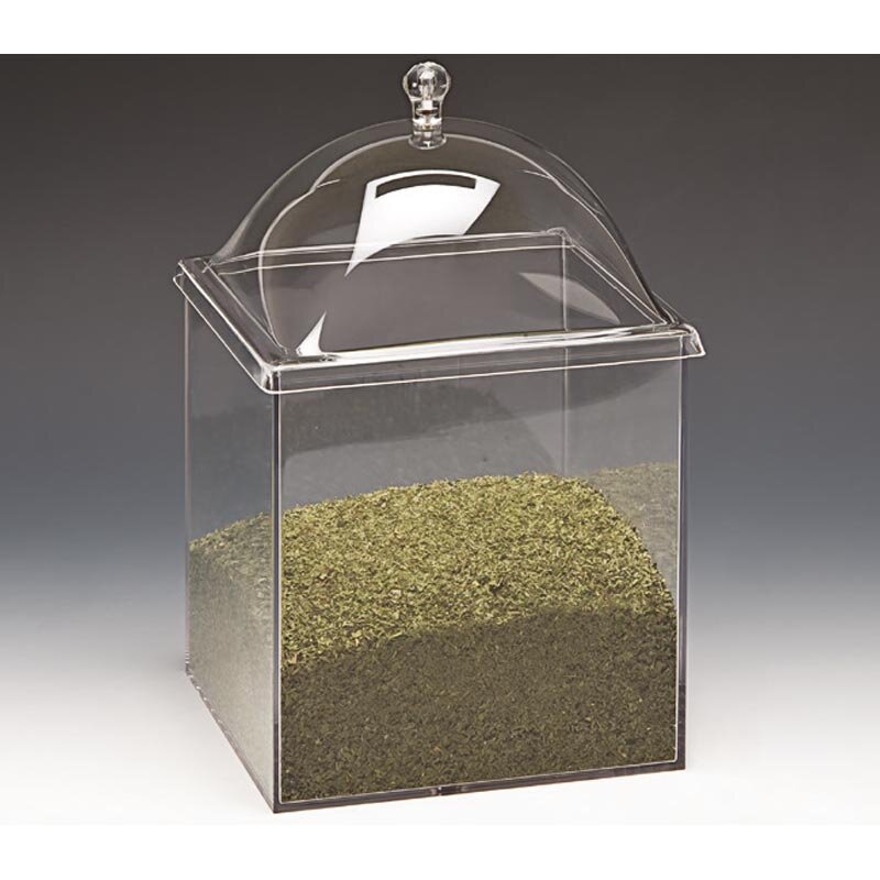 Zicco ZCP-599 Akrilik Kapaklı Kavanoz, Polikarbon, Şeffaf, 20x20 cm - Zicco