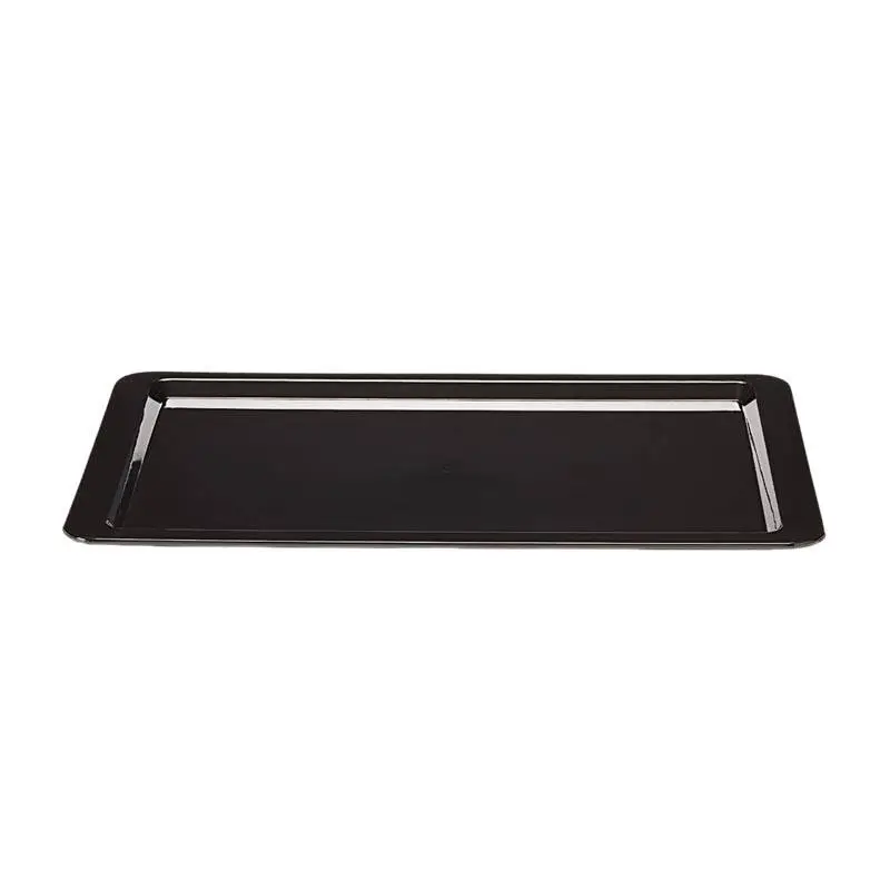 Zicco ZCP-600 Dikdörtgen Teşhir Tepsisi, Polikarbon, Siyah, 32.5x53 cm - 1
