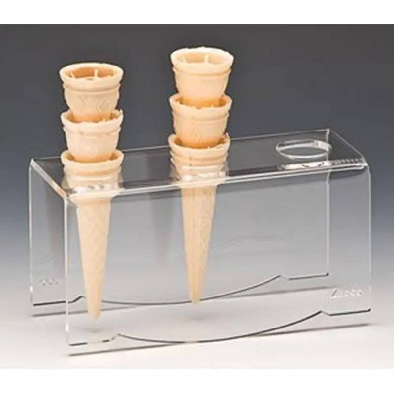 Zicco ZCP-607 Sallanan Dondurma Servis Standı, Akrilik, Şeffaf, 19x8x10.5 cm - 1