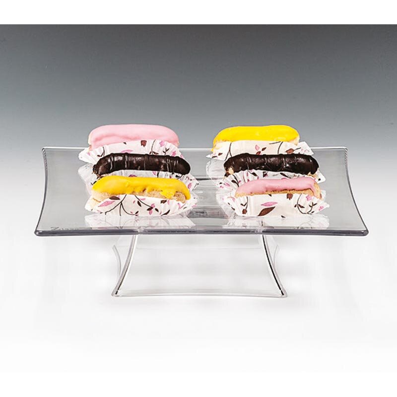 Zicco ZCP-626 Teşhir Standı, Ayaklı, Polikarbon, Şeffaf, 20x20x7 cm - Zicco