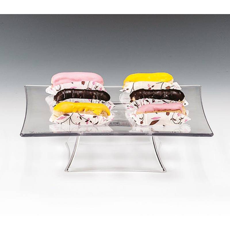 Zicco ZCP-626 Teşhir Standı, Ayaklı, Polikarbon, Şeffaf, 20x20x7 cm - 1