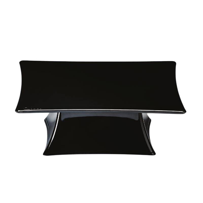 Zicco ZCP-627 Ayaklı Teşhir Standı, Polikarbon, Siyah, 25x25x7 cm - 1