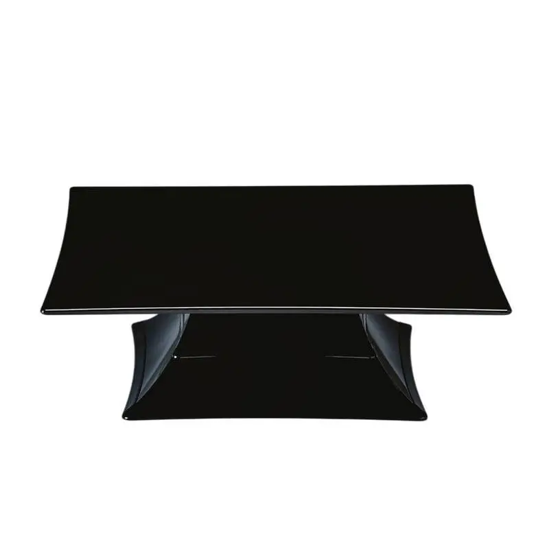 Zicco ZCP-628 Ayaklı Teşhir Standı, Polikarbon, Siyah, 30x30x10.5 cm - 1