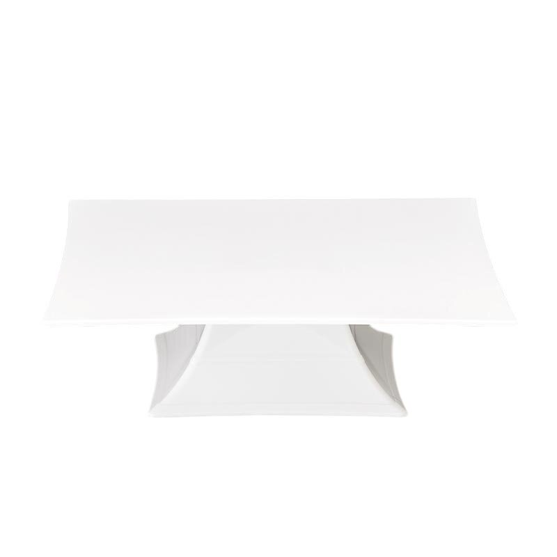 Zicco ZCP-629 Ayaklı Teşhir Standı, Polikarbon, Beyaz, 35x35x10.5 cm - Zicco