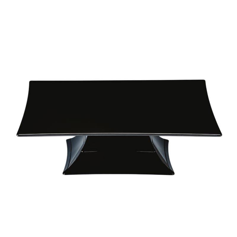 Zicco ZCP-629 Ayaklı Teşhir Standı, Polikarbon, Siyah, 35x35x10.5 cm - 1