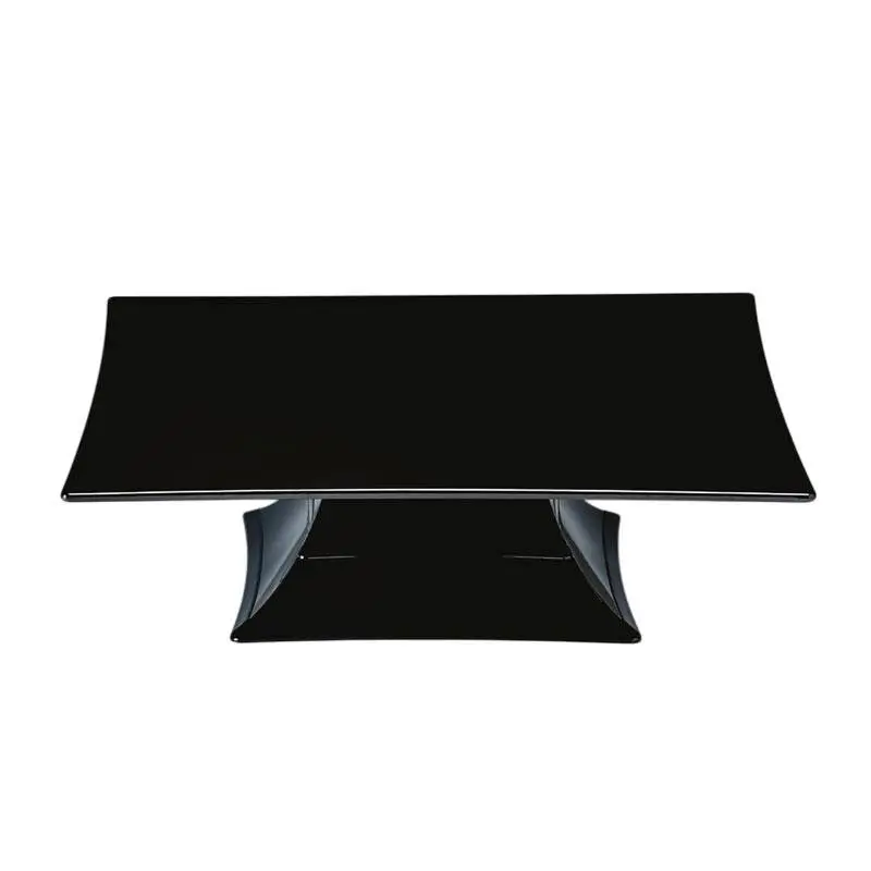 Zicco ZCP-629 Ayaklı Teşhir Standı, Polikarbon, Siyah, 35x35x10.5 cm - 1