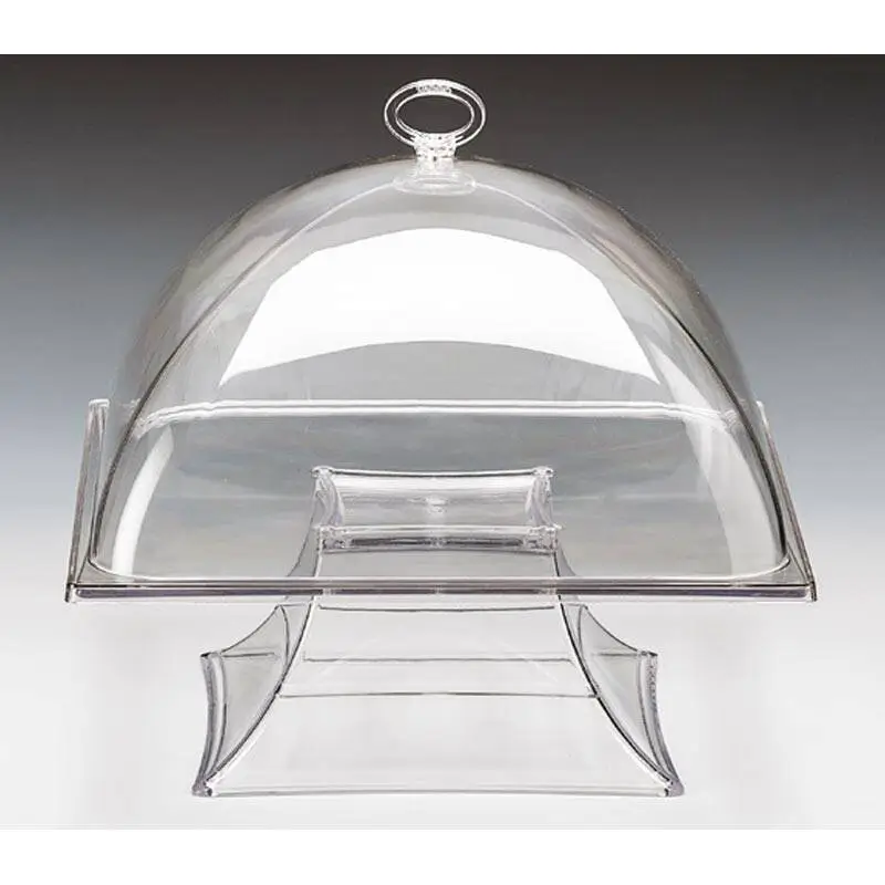 Zicco ZCP-636 Kapaklı Fanus, Polikarbon, Şeffaf, 29x29x24 cm - 1