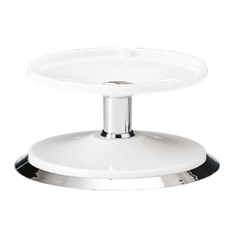 Zicco ZCP-641 Polikarbon Teşhir Yükseltici, Metal Ayaklı, Beyaz, 16.5x10 cm - 1